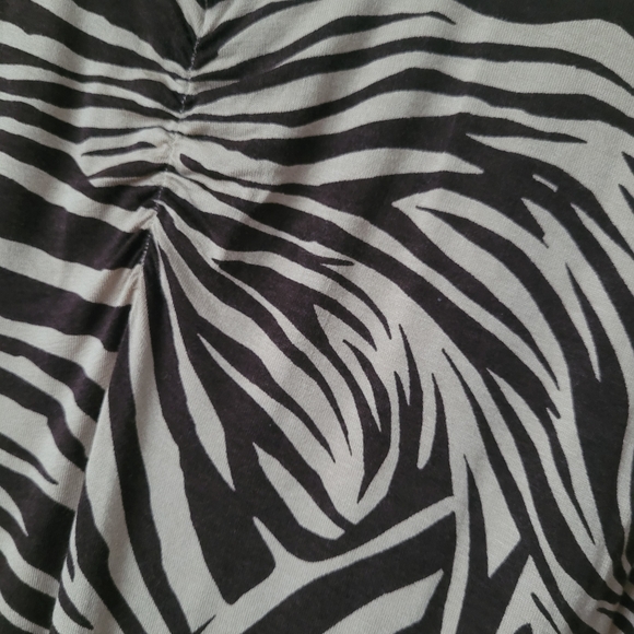 H&M Zebra Print Maxi Dress, Size Xl - Picture 4 of 5